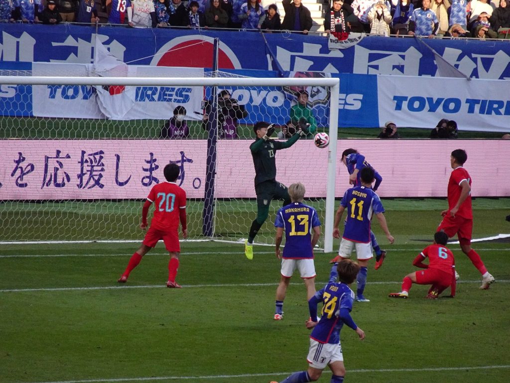 ผู้รักษาประตูรับบอลในเกมฟุตบอล